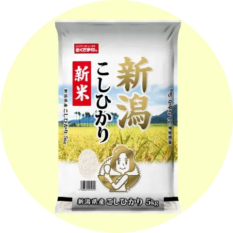 新潟県産こしひかり5kg