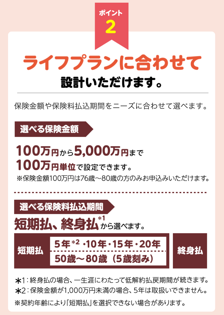 終身保険ライズ[オリックス生命保険]｜セゾンの保険シリーズ｜セゾン